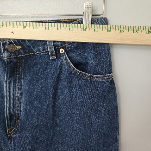 VINTAGE Levis 951 Jeans Women's Size 14 Orange Tab Tapered Relaxed Made in USA - Picture 4 of 9